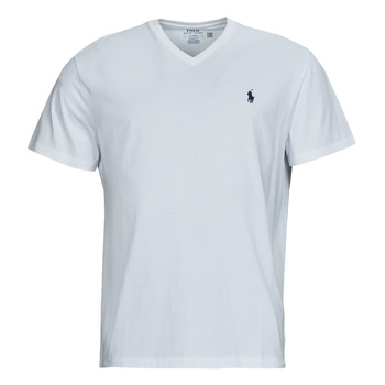 Kleidung Herren T-Shirts Polo Ralph Lauren KSC08H-SSVNCLS-SHORT SLEEVE-T-SHIRT Weiss