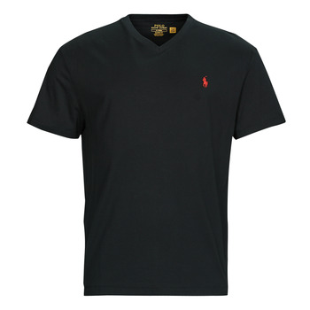 Kleidung Herren T-Shirts Polo Ralph Lauren KSC08H-SSVNCLS-SHORT SLEEVE-T-SHIRT Schwarz / Rl / Schwarz