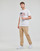 Kleidung Herren T-Shirts Polo Ralph Lauren K223SS03-SSCNCLSM1-SHORT SLEEVE-T-SHIRT Weiss / Weiss