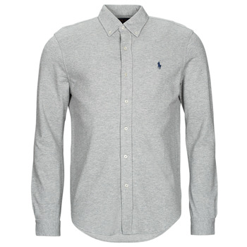 Kleidung Herren Langärmelige Hemden Polo Ralph Lauren KSC02A-LSFBBDM5-LONG SLEEVE-KNIT Grau