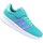 Schuhe Kinder Sneaker Low adidas Originals Lite Racer 30 EL K Türkisfarbig, Violett