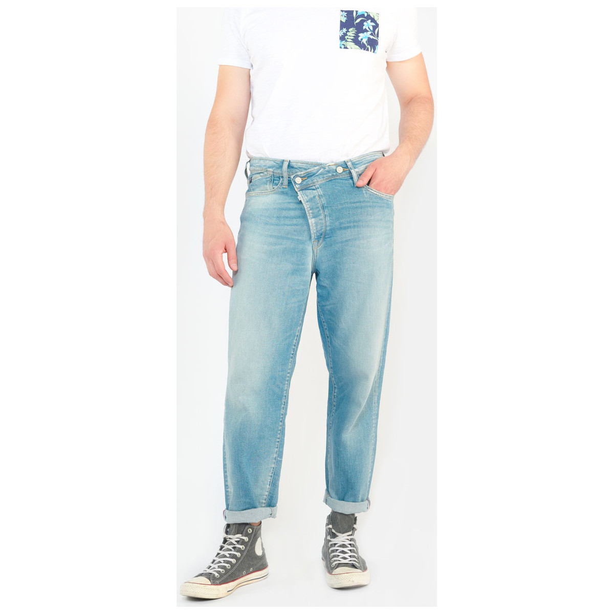 Kleidung Herren Jeans Le Temps des Cerises 1998 Basic Jeans blau Nr. 5 Blau