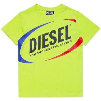 Kleidung Kinder T-Shirts & Poloshirts Diesel J00677 0DAYD - MTEDMOS-K245 Gelb