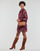 Kleidung Damen Kurze Kleider Liu Jo WF2317 Bordeaux / Rosa