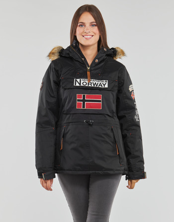Kleidung Damen Parkas Geographical Norway BRIDGET Schwarz