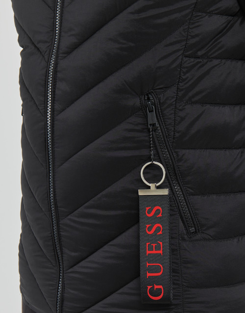 Guess STRETCH HOODIE JACKET Schwarz