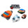 Accessoires Schuh Accessoires Crocs JIBBITZ BACK TO SCHOOL 5 PACK Multicolor