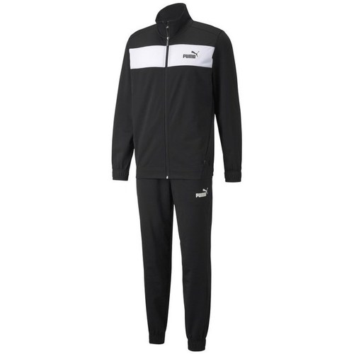 Kleidung Herren Jogginganzüge Puma Poly Suit Weiß, Schwarz
