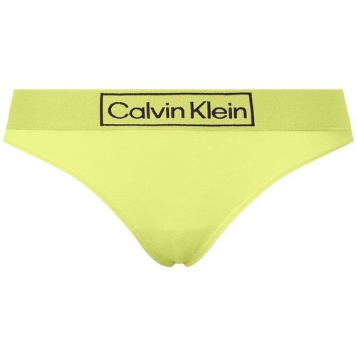 Kleidung Damen Sport BHs Calvin Klein Jeans  Gelb