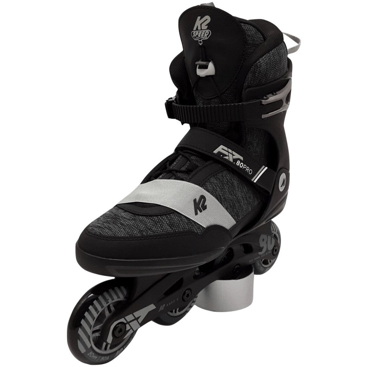 Schuhe Rollschuhe K2 Sport F.I.T. 80 Pro,black - grey 30F0143-1-1 1 Grau