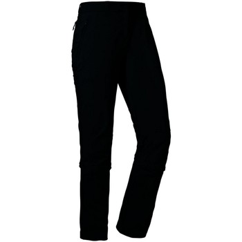 Kleidung Jungen Shorts / Bermudas SchÖffel Sport  Engadin1 Zip Off Outdoorhose 2012640 23243-9990 schwarz