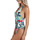Kleidung Damen Badeanzug Admas Vorgeformter einteiliger Neckholder-Badeanzug Tropical Other