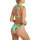 Kleidung Damen Bikini Ober- und Unterteile Lisca Bandeau-Badeanzug-Top ohne Bügel Manila Grün