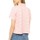 Kleidung Damen Polohemden Tommy Jeans Polohemd stripe Rosa