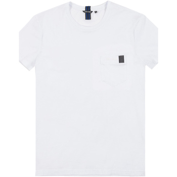 Kleidung Herren T-Shirts Antony Morato MMKS01910 FA100084 Weiss