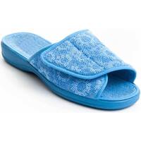 Schuhe Damen Hausschuhe Northome 73661 Blau