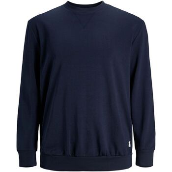 Kleidung Herren Sweatshirts Jack & Jones 12182567 BASIC CREW-NAVY BLAZER Blau