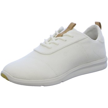 Schuhe Damen Sneaker Low Toms Schnuerschuhe CABRILLO 10016394 weiß