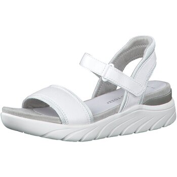 Schuhe Damen Sandalen / Sandaletten Marco Tozzi Sandaletten 2-2-28547-36/197 WHITE COMB 2-2-28547-36/197 Weiss