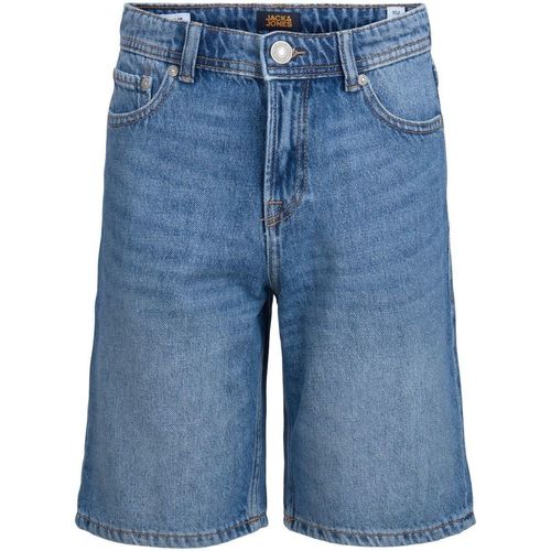 Kleidung Jungen Shorts / Bermudas Jack & Jones 12205915 CHRIS-BLUE DENIM Blau