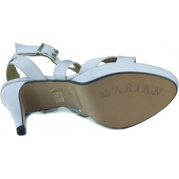 Marian Partei Schuhe mit Absätzen. Silbern
