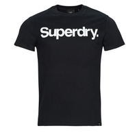 Kleidung Herren T-Shirts Superdry CL TEE Schwarz