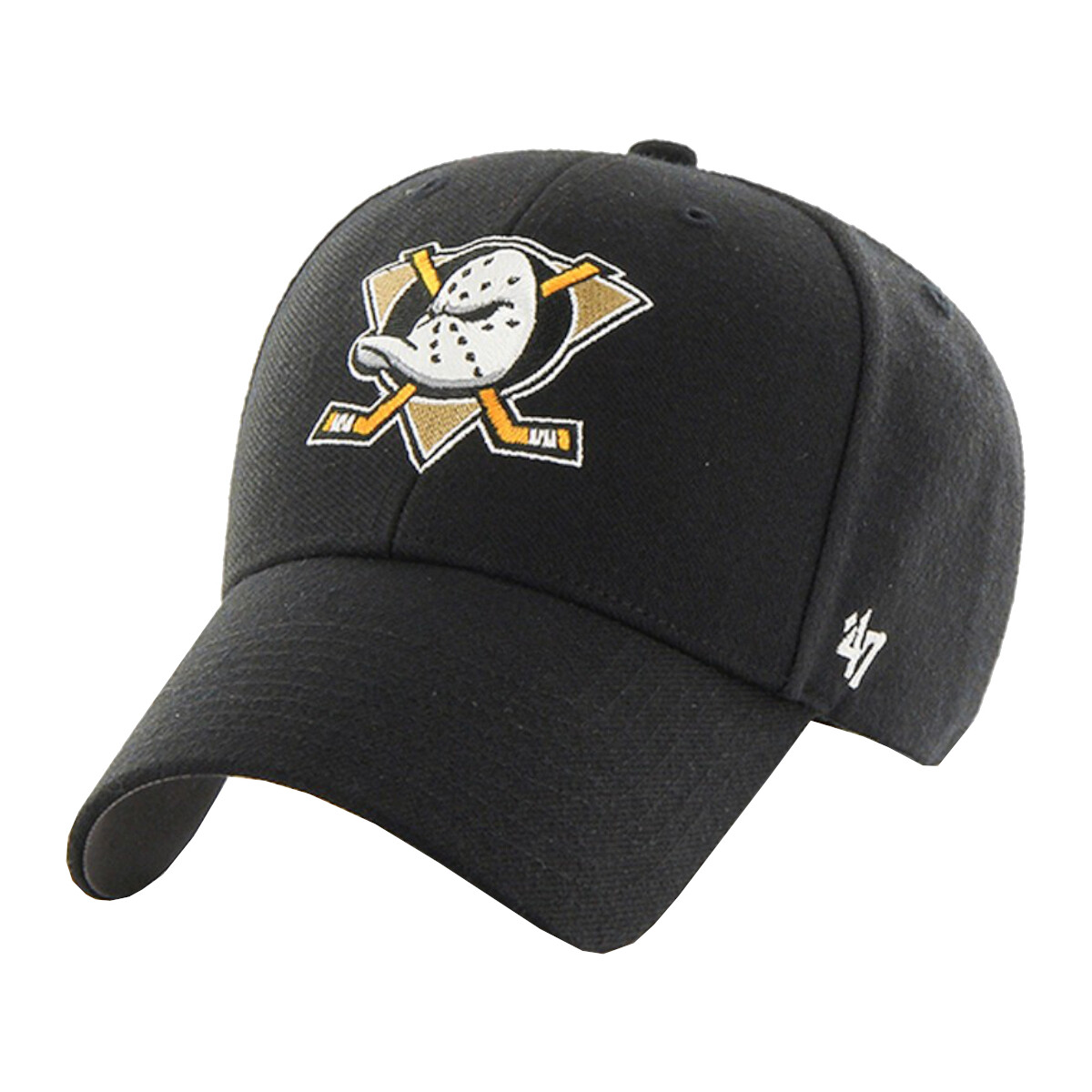 Accessoires Schirmmütze '47 Brand NHL Anaheim Ducks Cap Schwarz