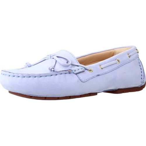 Schuhe Slipper Clarks M0CC BOAT2 Blau