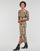 Kleidung Damen Maxikleider Only ONLAVRIL FR 2/4 SLIT CALF DRESS Multicolor