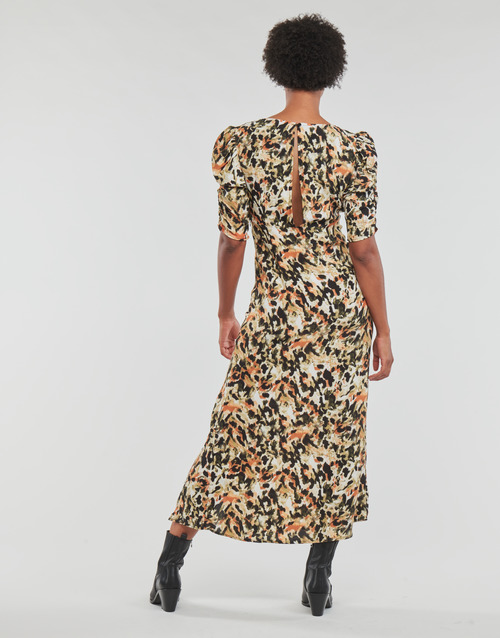 Only ONLAVRIL FR 2/4 SLIT CALF DRESS Multicolor