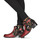 Schuhe Damen Boots Laura Vita ALICE Rot / Schwarz