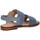 Schuhe Jungen Slipper Cucada 17024AC Sandalen Kind JEANS Blau