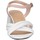Schuhe Damen Sandalen / Sandaletten Hersuade 481 Sandalen Frau Rosa weiß Multicolor