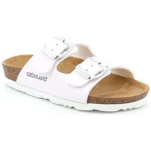 Schuhe Kinder Pantoffel Grunland DSG-CB1462 Weiss