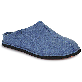 Schuhe Damen Hausschuhe Sanita REWOOLY Blau