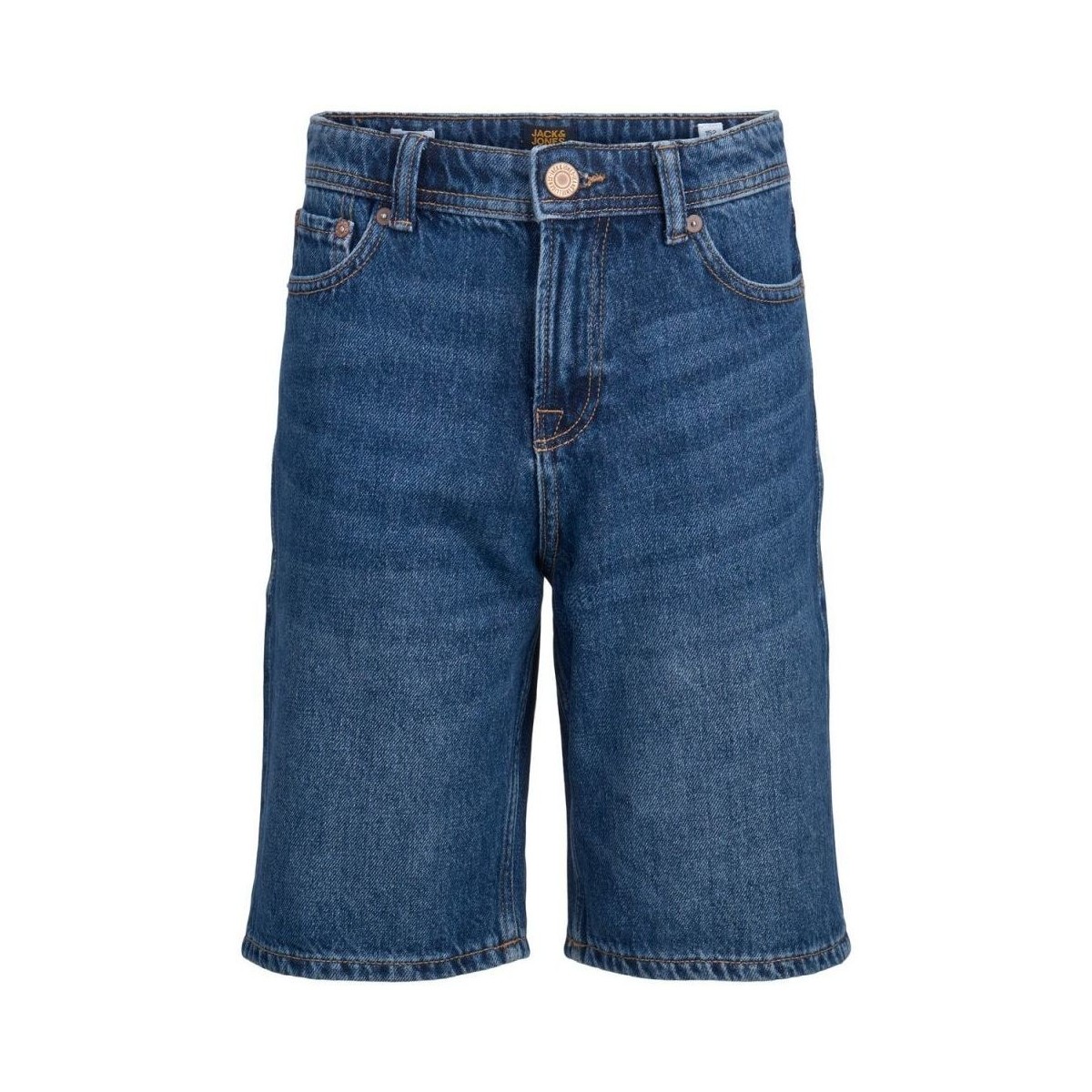 Kleidung Jungen Shorts / Bermudas Jack & Jones 12205917 CHRIS SHORT-BLUE DENIM Blau