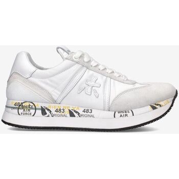 Schuhe Damen Sneaker Premiata CONNY 5617-WHITE Weiss