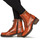 Schuhe Damen Low Boots Dorking GLASS Braun