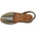 Schuhe Damen Sandalen / Sandaletten Popa SANDALE CALIFORNIA GALAXY PLATINO MP187903 005 GEL Silbern