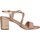 Schuhe Damen Sandalen / Sandaletten Exé Shoes Exe' PENNY-266 Sandalen Frau Rosa Gold Rosa