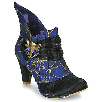 Schuhe Damen Low Boots Irregular Choice MIAOW Blau
