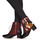 Schuhe Damen Low Boots Irregular Choice THICKET CHUMS Schwarz / Rot