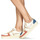 Schuhe Damen Sneaker Low Gola GRANDSLAM QUADRANT Weiss / Gold / Orange