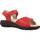 Schuhe Damen Sandalen / Sandaletten Pinoso's 5968P Rot