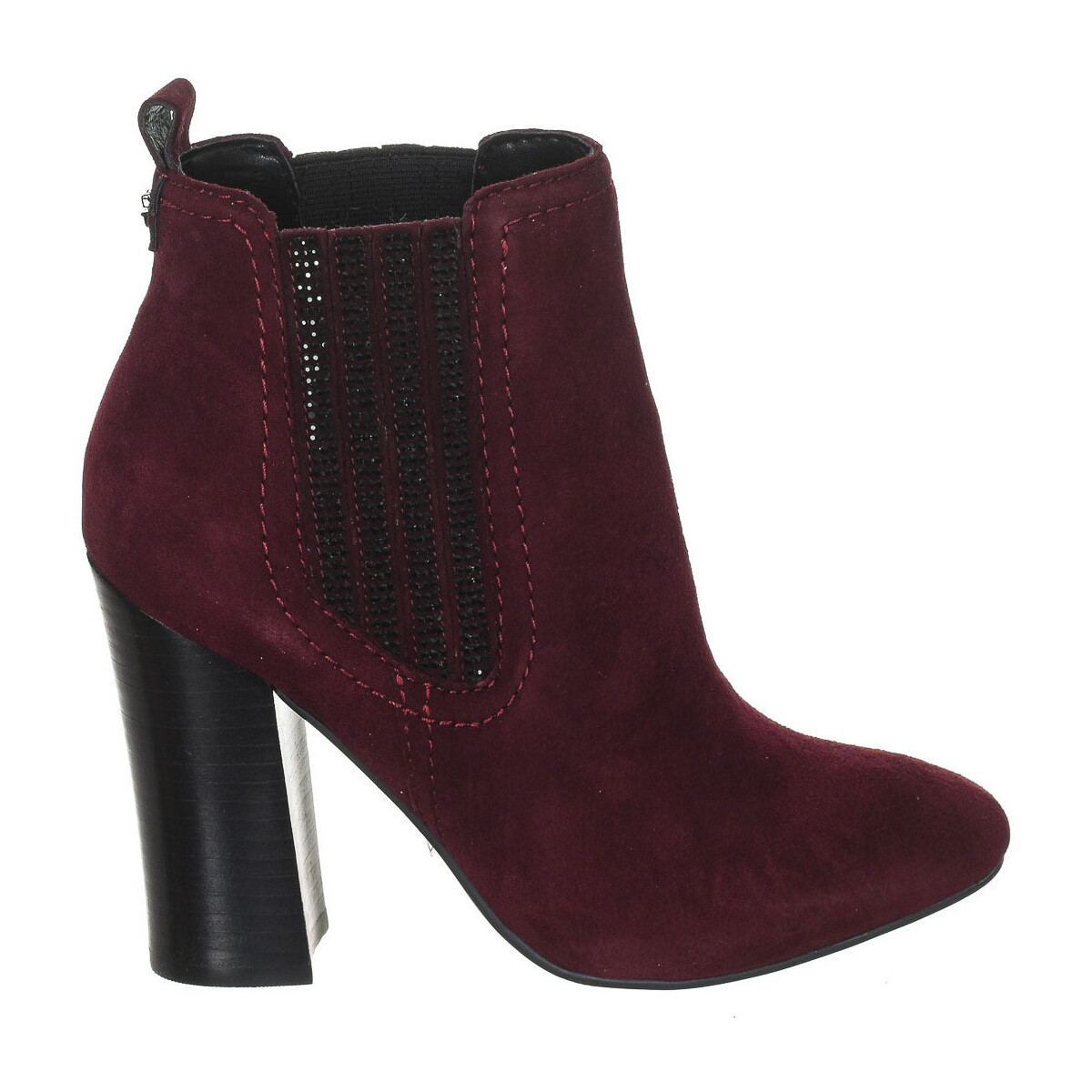 Schuhe Damen Low Boots Guess FLLUN3SUE10-BURGU Bordeaux