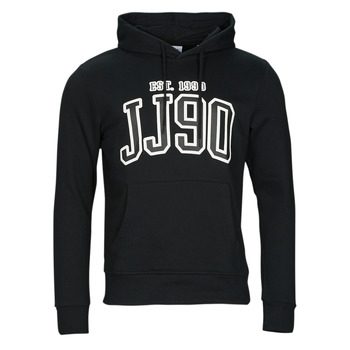 Kleidung Herren Sweatshirts Jack & Jones JJCEMB SWEAT HOOD Schwarz