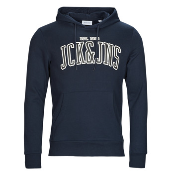 Kleidung Herren Sweatshirts Jack & Jones JJCEMB SWEAT HOOD Marine