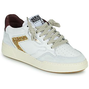 Schuhe Damen Sneaker Low Semerdjian MALICA Weiss / Grau / Gold