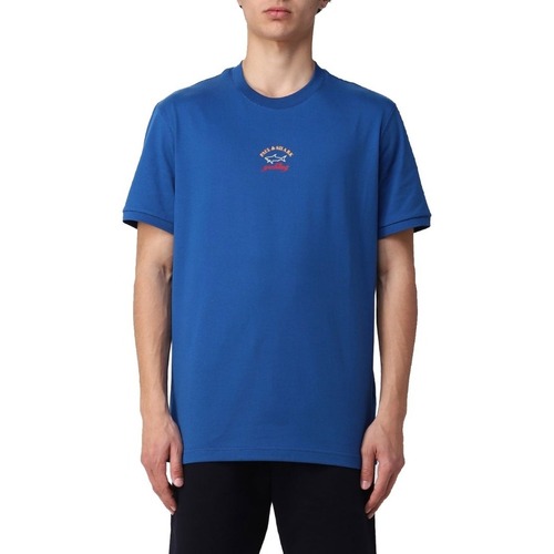 Kleidung Herren T-Shirts & Poloshirts Paul & Shark C0P1096 Blau