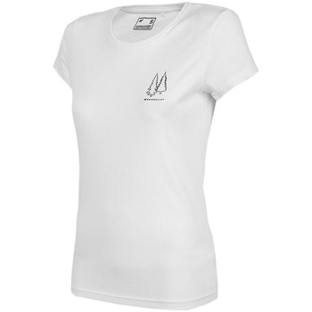 Kleidung Damen T-Shirts 4F H4L22TSD06811S Weiss